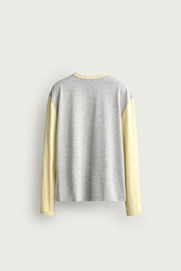 CAMISETA RELAXED FIT COLOR BLOCK / Multicolor - Zara фото 8