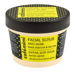 КАФЕ КРАСОТЫ le Cafe Mimi Стакан Скраб д/лица Анти-Акне 110мл