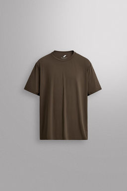 CAMISETA RUNNING MANGA CORTA / Marr?n oscuro - Zara фото 7
