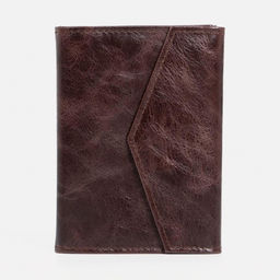 Обложка для автодокументов и паспорта, цвет коричневый