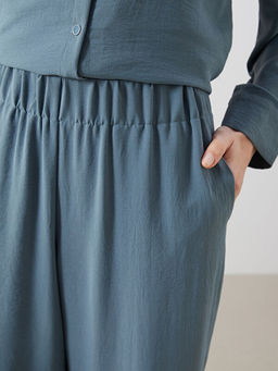 Beli Lastikli Kad?n Pantolon