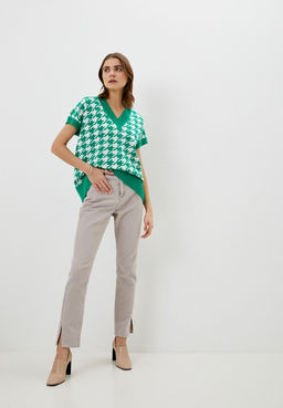 Жилет с орнаментом гусиные лапки - Incity фото 14