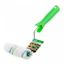 Мини-валик в сборе Для работ по дереву 150мм, д15мм, микрофибра 12мм, L ручки 30см (Россия) - Домашняя мода фото 2