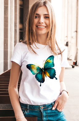 Эксклюзивная футболка Yana Pletneva упаковка плотный Zip пакет!