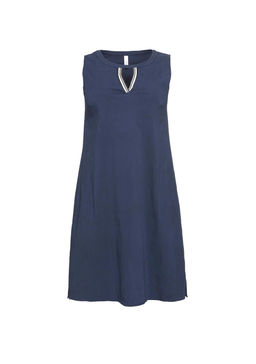 Платье, синее - Sheego фото 2