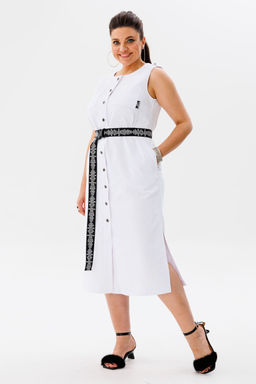 Платье ANELLI 1478 чистый белый  фото 6