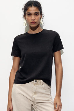 FADED SHORT SLEEVE T-SHIRT - Zara фото 12