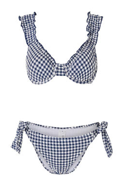 TRENDYOLMILLA Potikare Desenli Bralette Dokulu Regular Pretty Bikini Tak?m? TBESS25BT00035 фото 11
