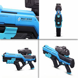 Водное оружие "Squid Squad" в коробке (цвет синий)