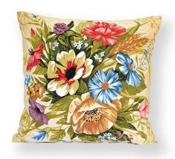 Букет август колос - гобеленовая наволочка 45х45 см