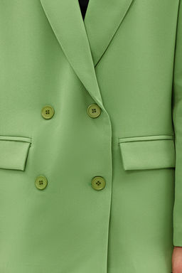 TRENDYOLMILLA Antrasit Regular Astarl? Dugme Detayl? Dokuma Blazer Ceket TWOAW21CE0264  фото 3