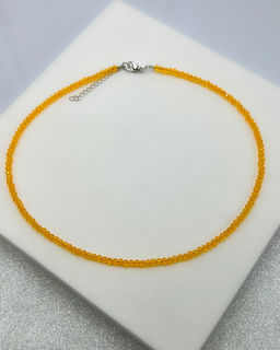 Колье с кристаллом swarovski