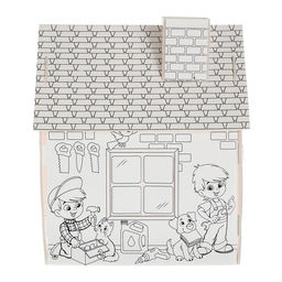 Домик-раскраска Мой гараж, 3 в 1 - Zabiaka фото 5