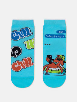 Цена за 2 пары CONTE-KIDS ВЕСЕЛЫЕ НОЖКИ бирюза