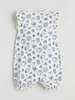 Bisiklet Yaka F?rf?rl? K?z Bebek Tulum