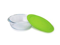 Блюдо для запекания и выпечки с крышкой COOK&STORE 2.3л 26х23х8см круглое