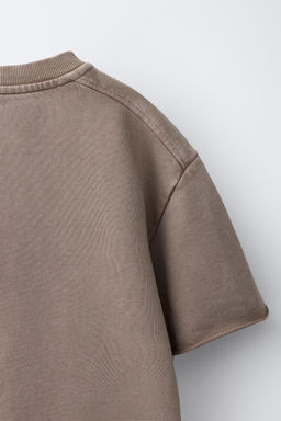 CAMISETA JOGGING EFECTO LAVADO / Caldero - Zara фото 14