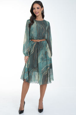 Платье Очарование шифона (грин) - Diolche фото 3