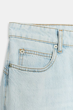 JEANS ZW COLLECTION LOOSE BARREL TIRO MEDIO / Azul - Zara фото 6
