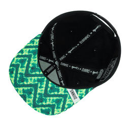 Бейсболка DJINNS арт. 6P SB BatiquePeak 2.0 (черный / зеленый)