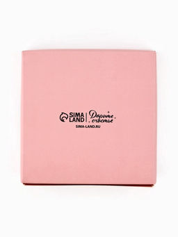 Цена за 5 шт. Коробка под бижутерию с окном Бабочка, 7.5?7.5?3 см