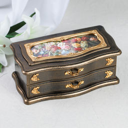 Шкатулка музыкальная 22х11х8 / 63313B /уп 24/пластик - Галеонтрейд фото 10