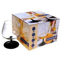 Набор бокалов для коньяка ДОМИНО 4шт 410мл