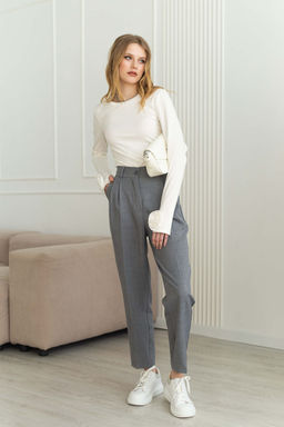 Брюки Орни (светло-серый) - Nadi bordo фото 11