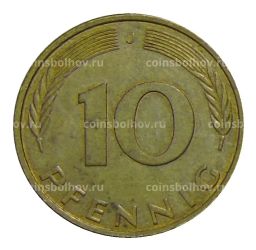 10 пфеннигов 1995 года J Германия