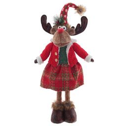 Игрушка набивная "Олень", L27 W16 H76/42 см, 2в.