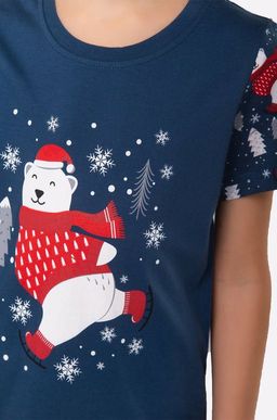 Детская новогодняя пижама Happyfox
