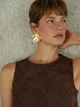 Bisiklet Yaka Nak??l? Bluz