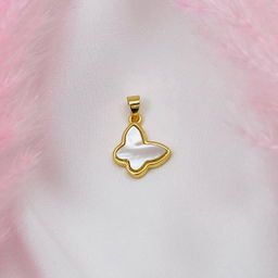 Подвеска перламутровая "Бабочка" (1 шт)