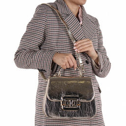 Сумка 6046-4Q golden Polina&Eiterou