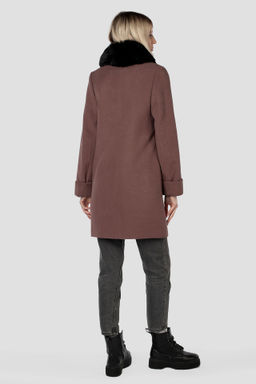 02-1661 Пальто женское утепленное - El podio фото 3