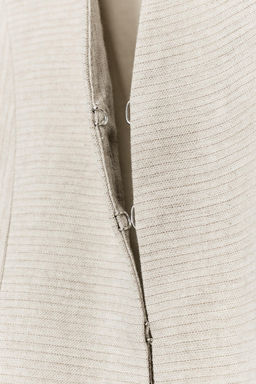 BLAZER LARGA RAYAS ZW COLLECTION / Arena / Vigor? - Zara фото 5