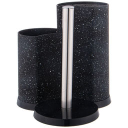 ПОДСТАВКА ДЛЯ НОЖЕЙ AGNESS УНИВЕРСАЛЬНАЯ C ДЕРЖАТЕЛЕМ ДЛЯ ПОЛОТЕНЕЦ, ВЫСОТА: 25*22*16СМ  фото 4