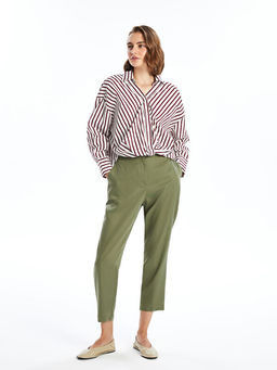 Beli Lastikli Standart Fit Kad?n Pantolon