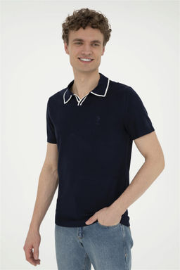 Мужской темно-синий свитер Неожиданная скидка в корзине - U.s. polo assn фото 3