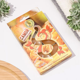 Свечи чайные ароматические, 6 штук, яблочный штрудель - Богатство аромата фото 4