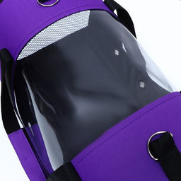 Сумка-переноска с окном Панорамная, 40 х 25 х 27 см, фиолетовая - Simaland фото 7