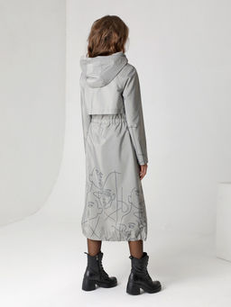 22126 Плащ оливковый - Dizzyway фото 4