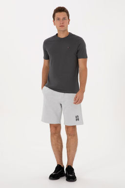 Erkek Gri Melanj _rme _ort - U.s. polo assn фото 3