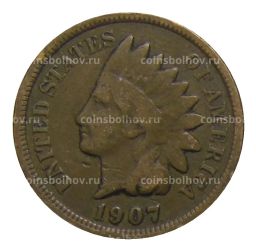 1 цент 1907 года США
