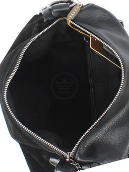 Сумка женская иск/кожа+нат/замша BT-V 8730, 1отд+еврокарман, плечевой ремень, черный SALE 258483 - Adelia фото 8