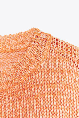 RIBBED KNIT SWEATER - Zara фото 8