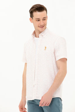 Мужская рубашка Camel с коротким рукавом - U.s. polo assn фото 17
