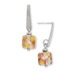 Серьги из муранского стекла