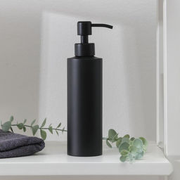 Дозатор для мыла Штольц Stölz, 350 мл, чёрный