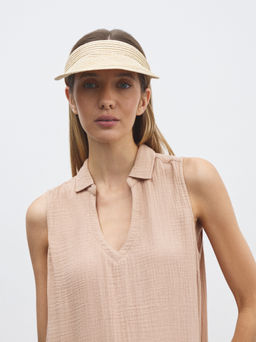Женский козырек TENDANCE Артикул 3936688, бежевый